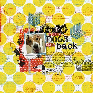 fold your dog's ear back!