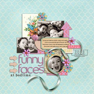 Funny Faces at Bedtime