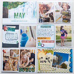 Project Life 2013 - Week 19 - Left