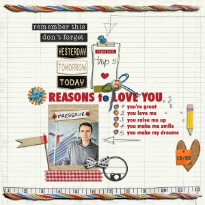 Top 5 reasons to LOVE you!