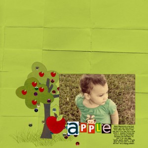 A is for Apple