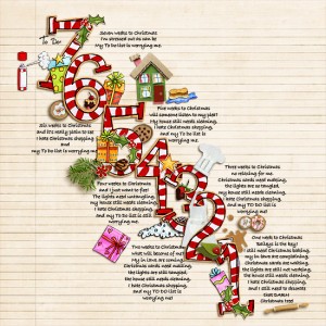 7 weeks to Christmas .... la la la la la