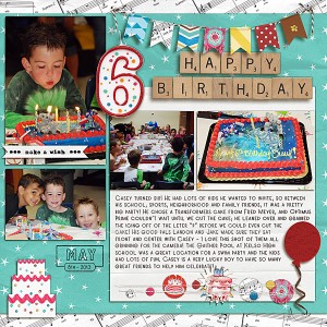 Casey's 6th Birthday