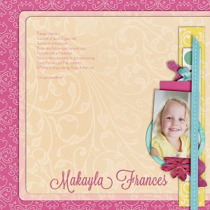 Makayla at 5