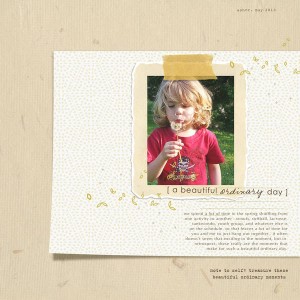 beautiful ordinary day