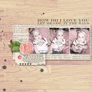 How do I love You, Let me Count The Ways