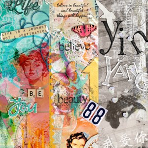 Art Journal Challenge: Week 3 merged