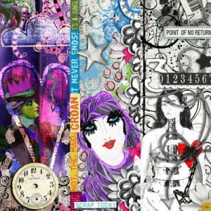 2013: Art Journal: Skinnies [1] [2] & [3]