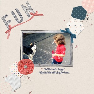 Bubbles and a Puppy