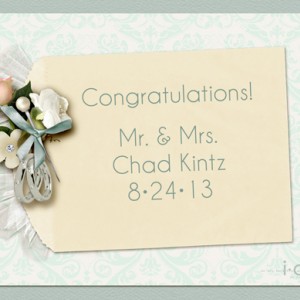 Wedding Bliss Card