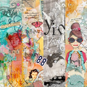 Art Journal Challenge Week 4 Merged