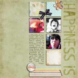 Happiness is...