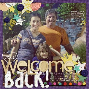 Welcome Back!