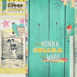 Nonna al mare