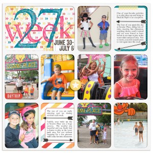 Project Life 2013 Week 27 (Left)