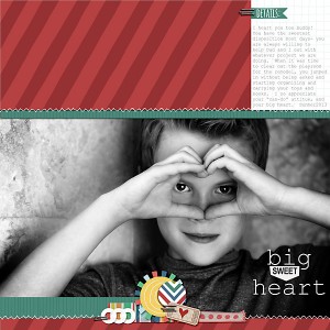 big (sweet) heart
