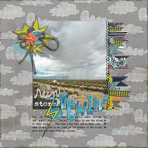 rain storm brewing