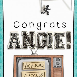 Congrats ANGIE!