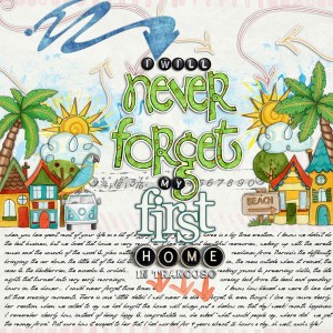 The Digi Dares#332: I Will Never Forget {my first home in Trancoso}