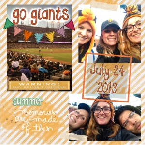 Go Giants!  July 2013