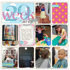 Project Life 2013 Week 29 (Left)