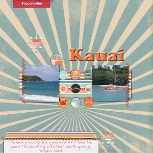 July Scraplift  - Kauai