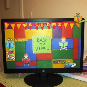 Altered  old monitor