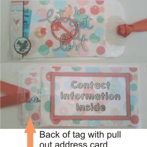 Ultimate Vacation Hybrid Challenge: Luggage tags
