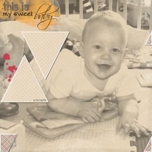 This is my sweet baby