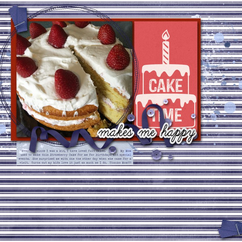 05.06.2016 Strawberry Cake