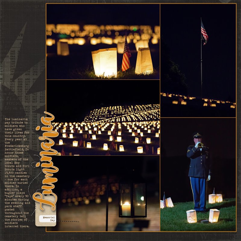 05.28.2016 Luminaria - Frdericksburg Battlefield