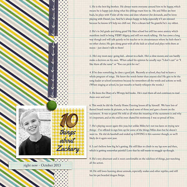 10 things about zachary