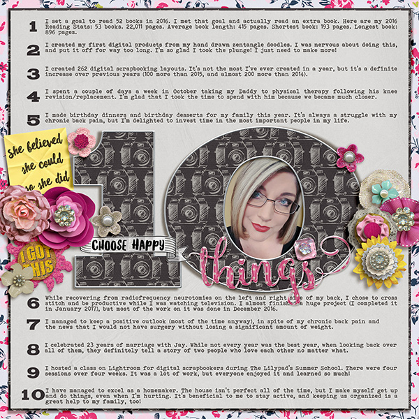 10 things - MOC5 January 19 Challenge