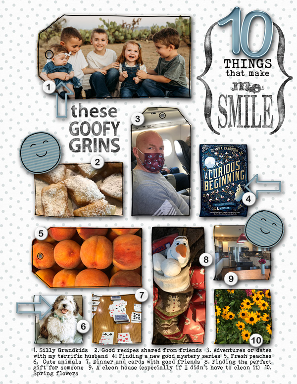 10 Things that make me SMILE!