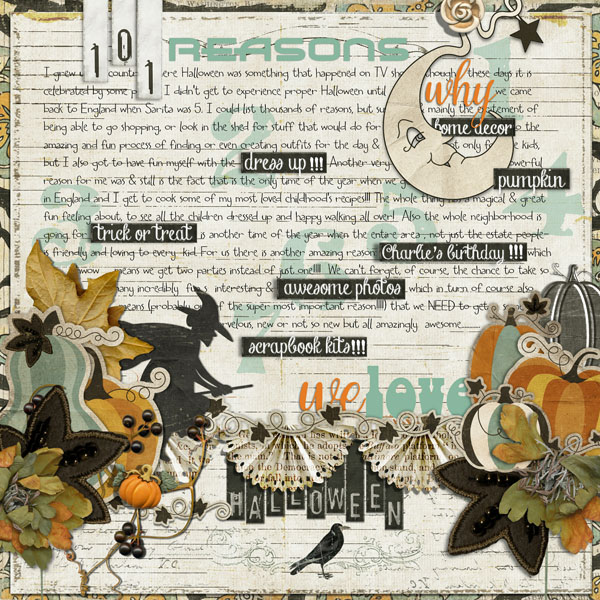 101Reasons {why we love Halloween!!!}