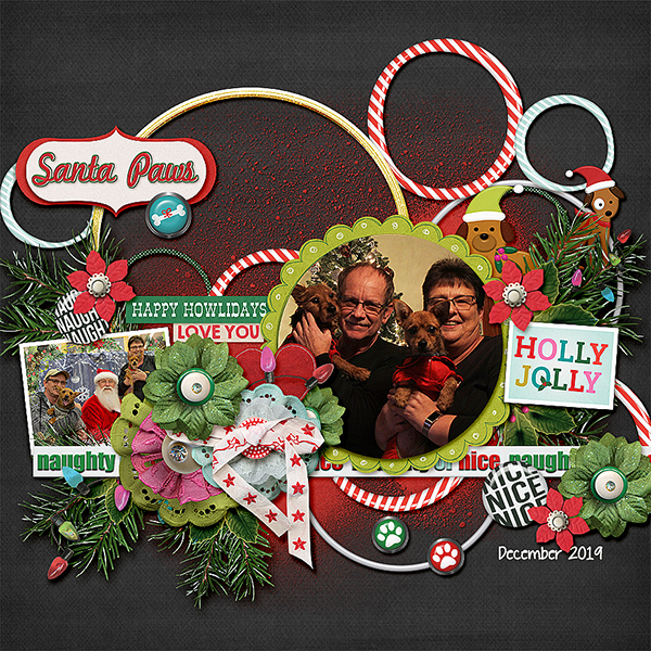 12.19 Santa Paws - Teddy & Noel