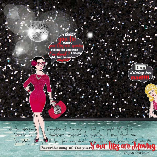 12 AJ: Day 6: Your Lips are Moving {I know you lie!!!!}