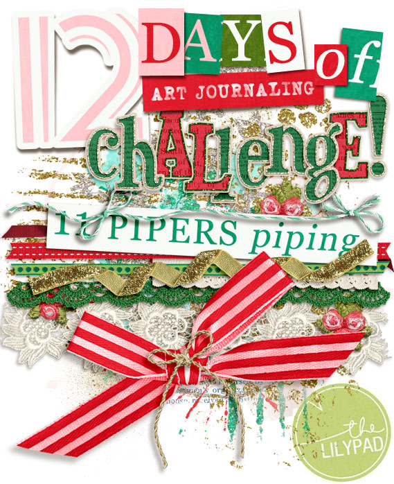 12 Days of Art Journaling - DAY #11