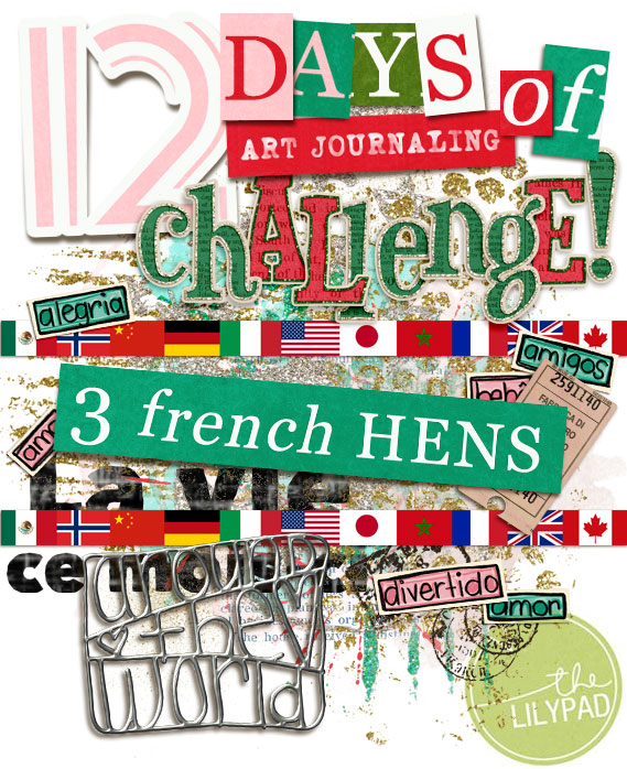 12 Days of Art Journaling - DAY #3