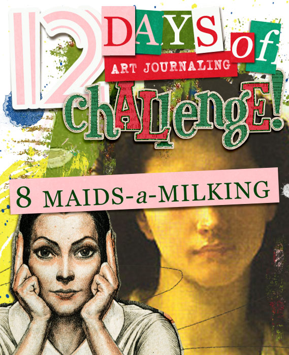 12 Days of Art Journaling - DAY #8