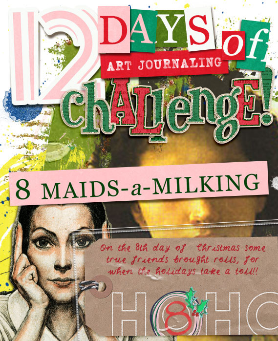 12 Days of Art Journaling - DAY EIGHT