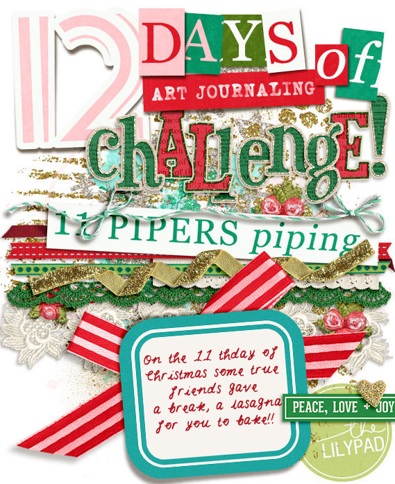 12 Days of Art Journaling - DAY ELEVEN