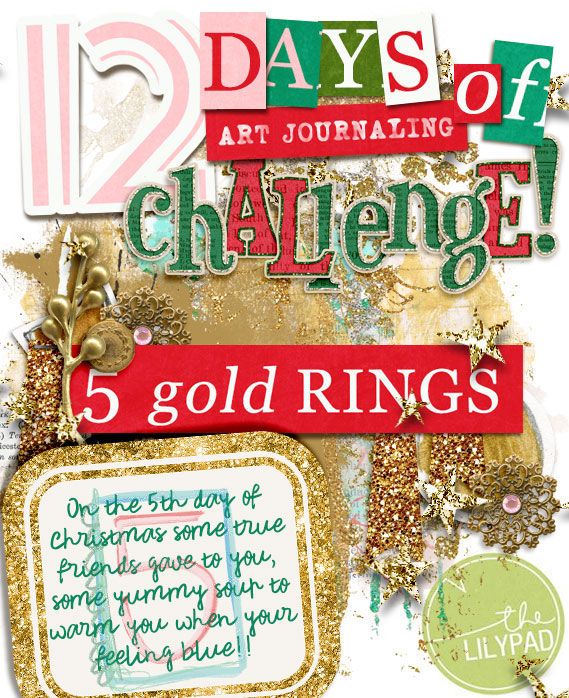 12 Days of Art Journaling - DAY FIVE