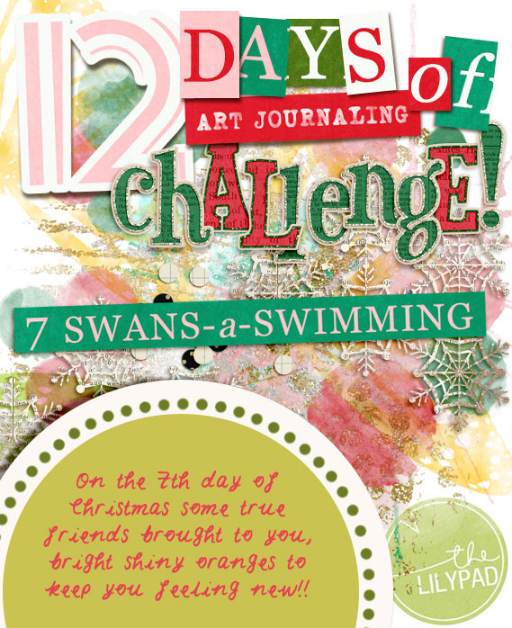 12 Days of Art Journaling - DAY SEVEN
