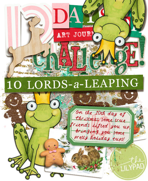 12 Days of Art Journaling - DAY TEN