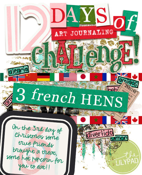 12 Days of Art Journaling - DAY THREE