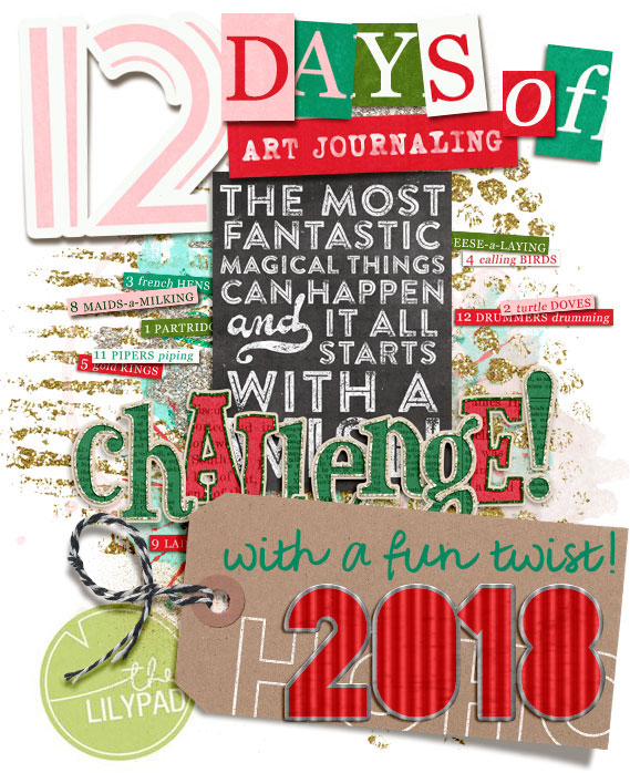 12 Days of Art Journaling!