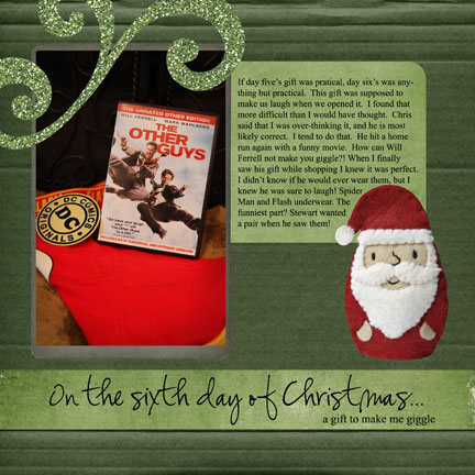 12 Days of Christmas - Day 6