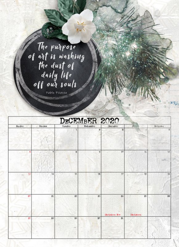 12 Weeks Until Christmas Challenge - December