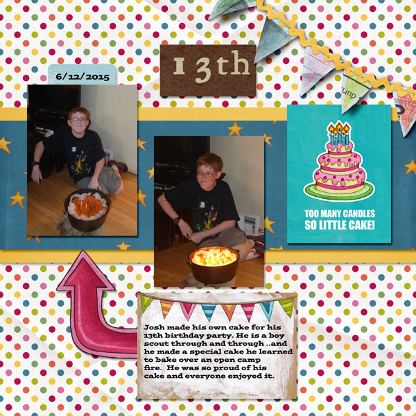 13th Birthday Cake